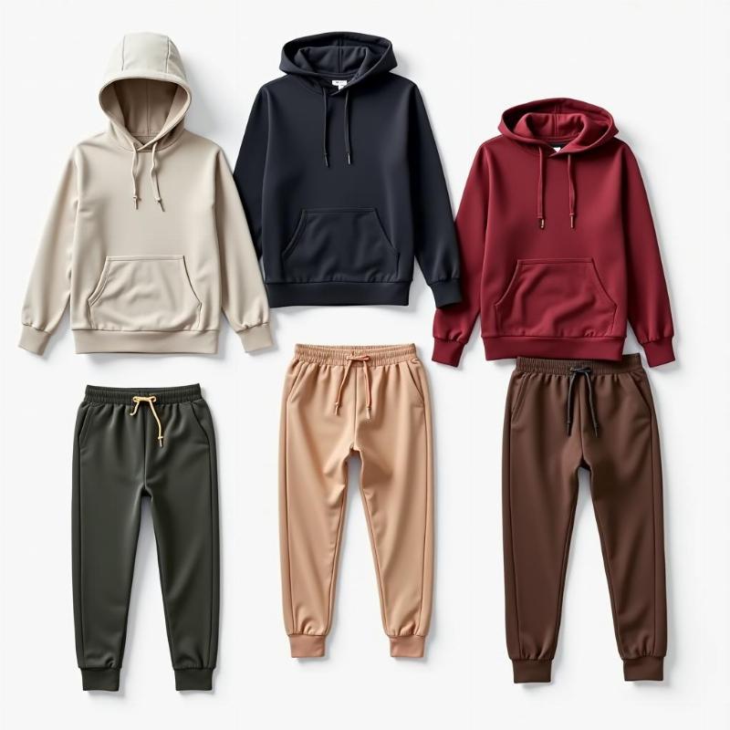 Cac mau dong phuc va quan ao may tu vai ni bong cho mua lanh