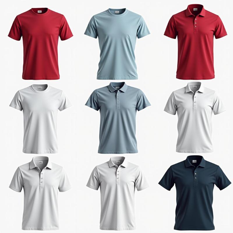 Mot so ung dung pho bien cua vai cotton trong may mac va dong phuc nhu ao thun, so mi