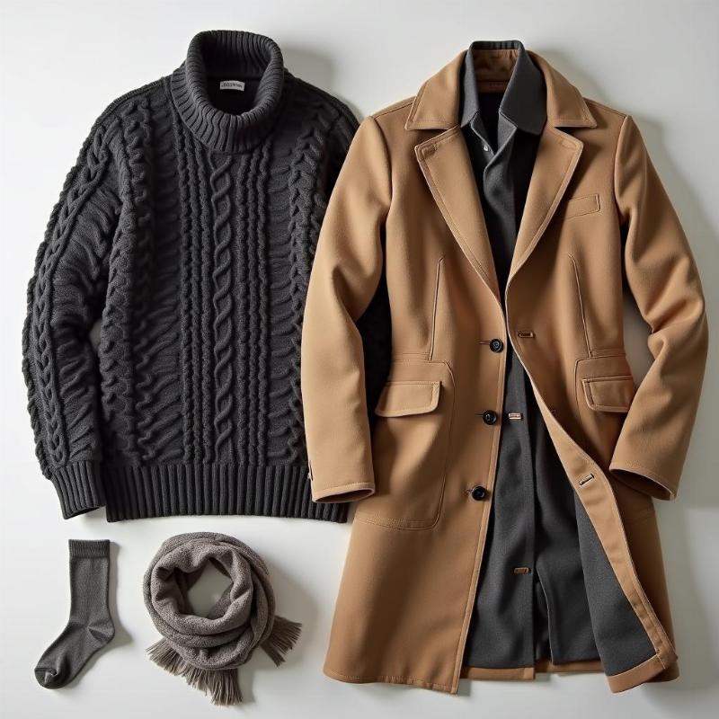 Ứng dụng đa dạng của vải len trong các sản phẩm thời trang giữ ấm mùa đông