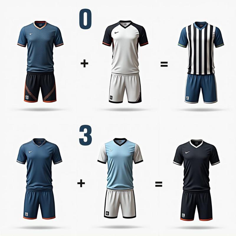 Áo đồng phục thể thao làm từ vải polyester pha, minh họa khả năng nhanh khô và giữ form.