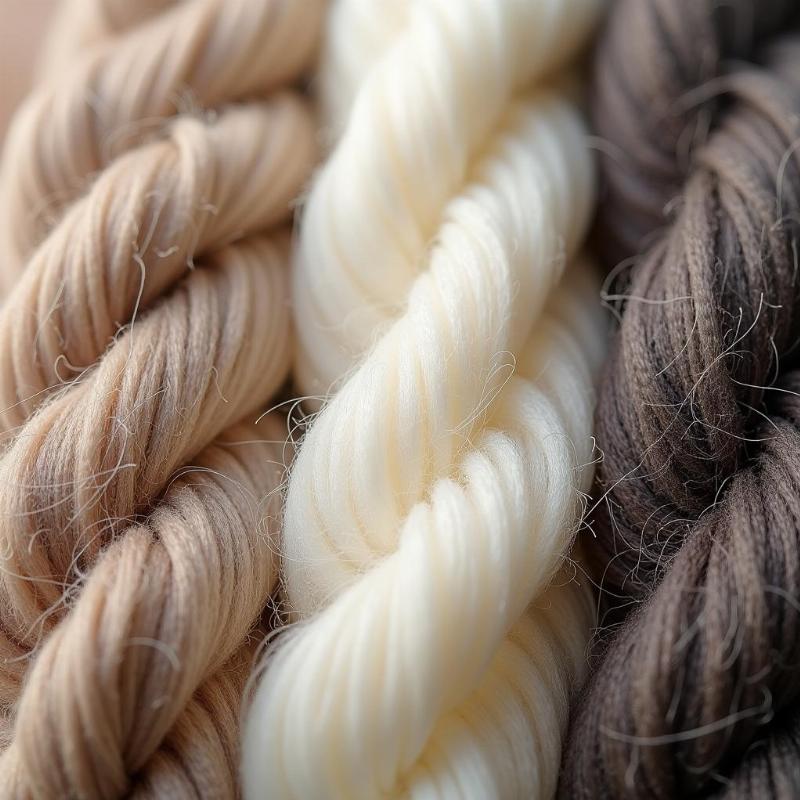 Các loại sợi len tự nhiên khác nhau và cách phân biệt chúng