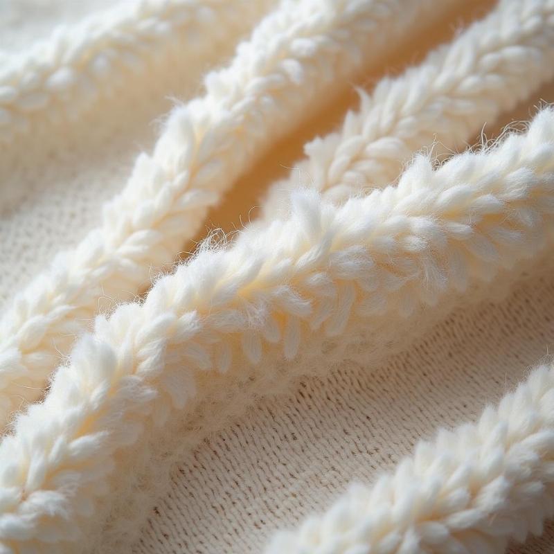 Hinh anh can canh vai ni bong cho thay be mat mem mai va day dan